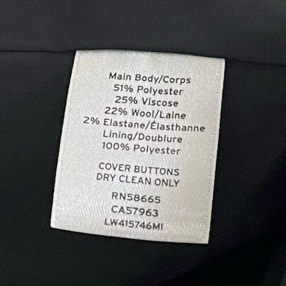 Lewit Gray Plaid Wool Blend Blazer - Picture 8 of 11